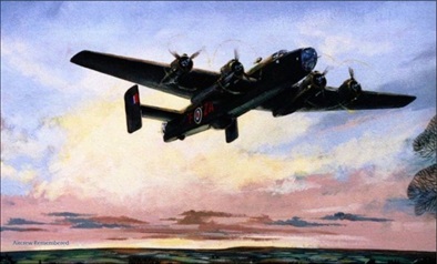 picture of a Bomber commissioned by Douglass John Mole